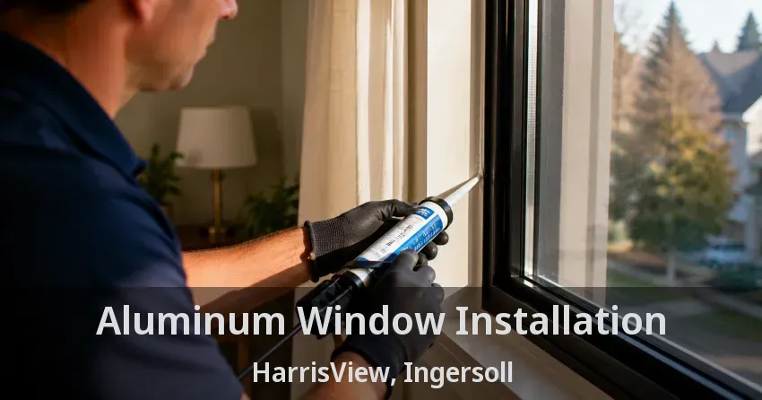 Aluminum Window Installation HarrisView, Ingersoll - ON