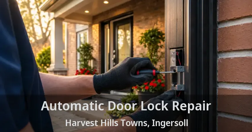 Automatic Door Lock Repair Harvest Hills Towns, Ingersoll - ON