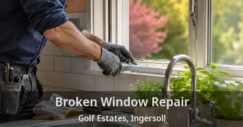 Broken Window Repair Golf Estates, Ingersoll - ON