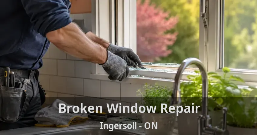 Broken Window Repair Ingersoll - ON