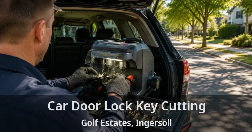 Car Door Lock Key Cutting Golf Estates, Ingersoll - ON