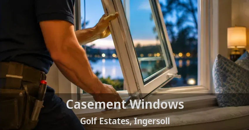 Casement Windows Golf Estates, Ingersoll - ON