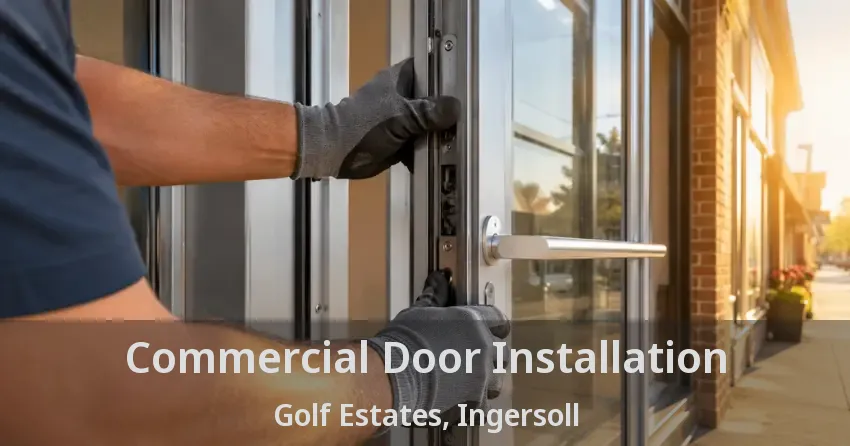 Commercial Door Installation Golf Estates, Ingersoll - ON