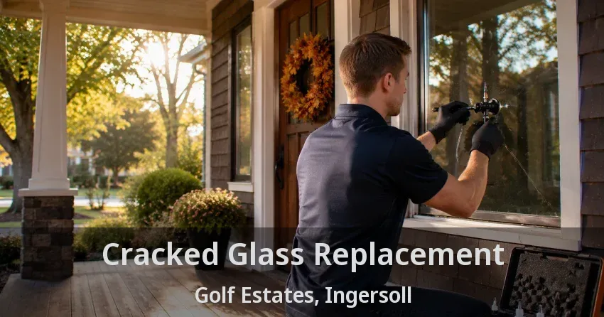 Cracked Glass Replacement Golf Estates, Ingersoll - ON