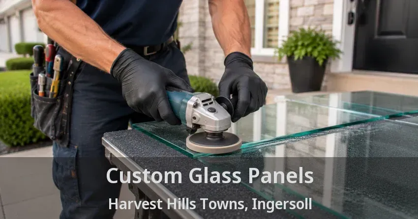 Custom Glass Panels Harvest Hills Towns, Ingersoll - ON