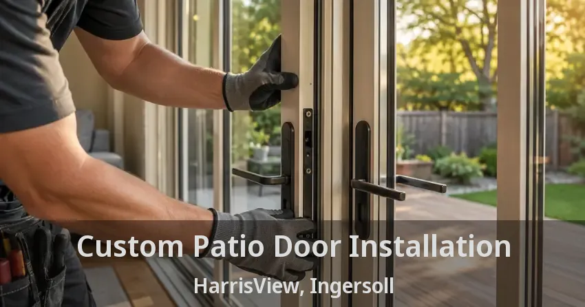 Custom Patio Door Installation HarrisView, Ingersoll - ON