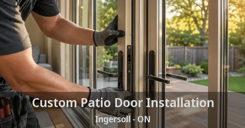 Custom Patio Door Installation Ingersoll - ON