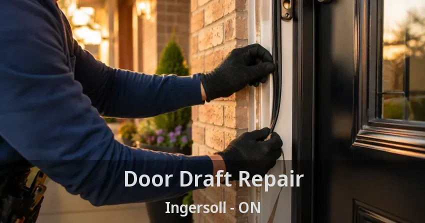 Door Draft Repair Ingersoll - ON