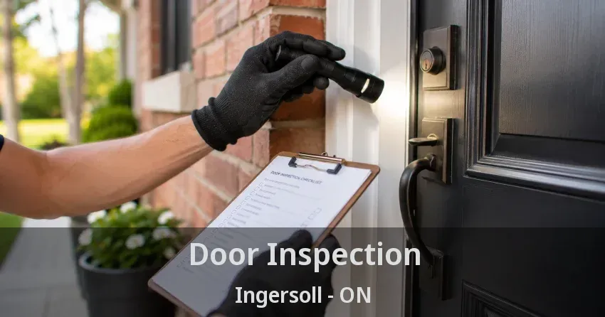 Door Inspection Ingersoll - ON