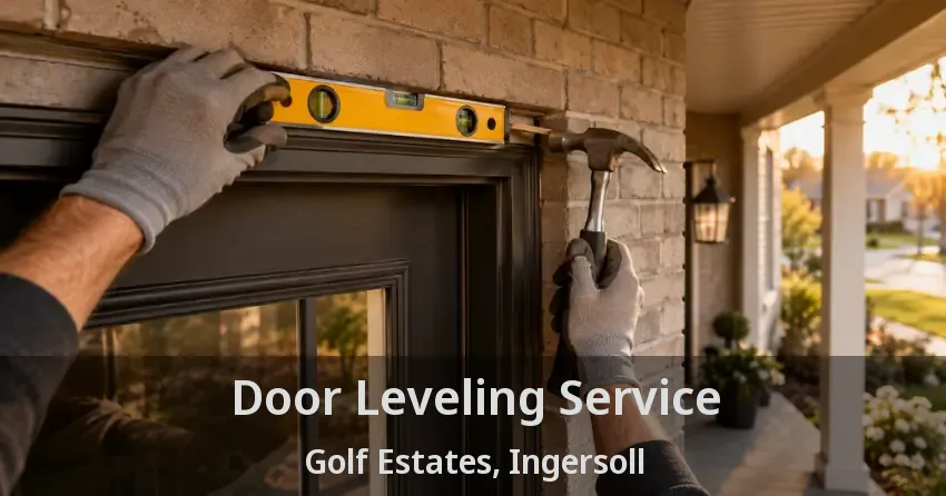 Door Leveling Service Golf Estates, Ingersoll - ON