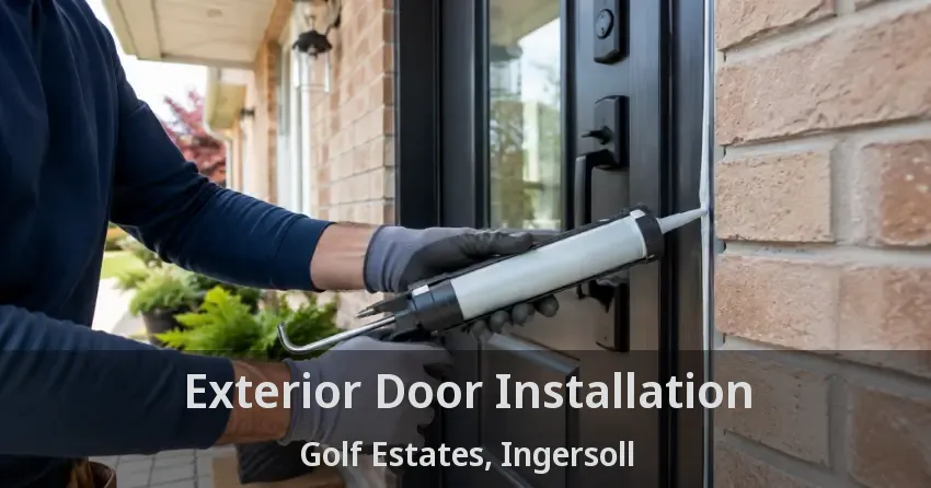 Exterior Door Installation Golf Estates, Ingersoll - ON