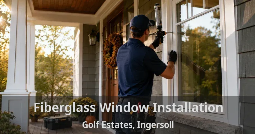 Fiberglass Window Installation Golf Estates, Ingersoll - ON