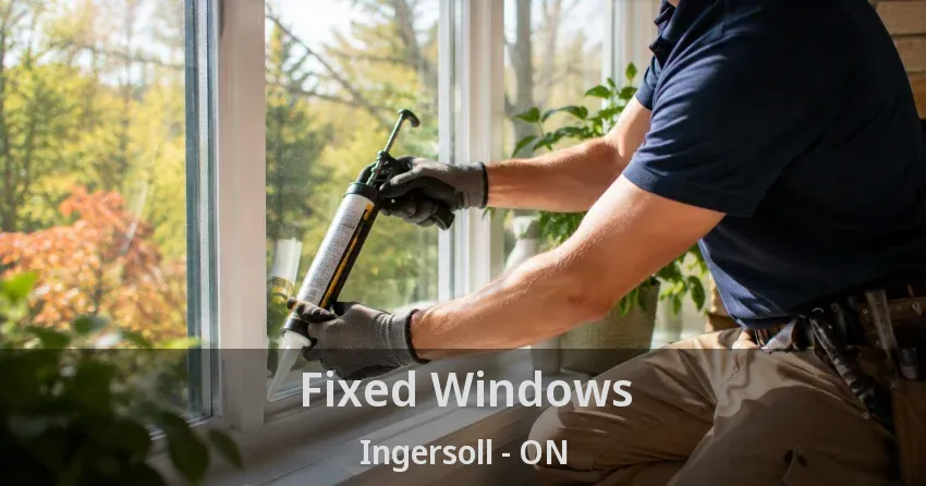 Fixed Windows Ingersoll - ON