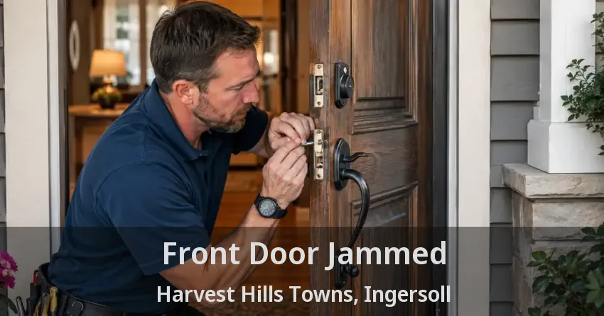 Front Door Jammed Harvest Hills Towns, Ingersoll - ON