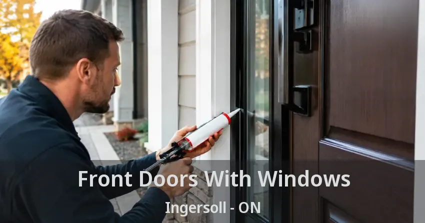 Front Doors With Windows Ingersoll - ON