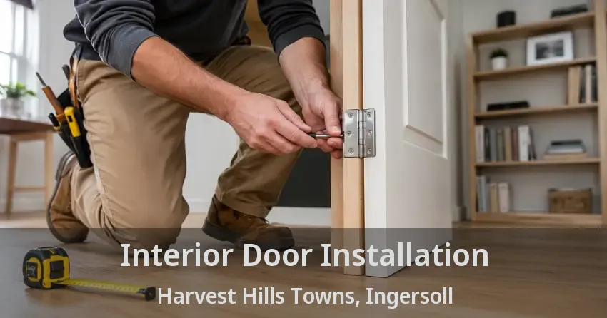 Interior Door Installation Harvest Hills Towns, Ingersoll - ON