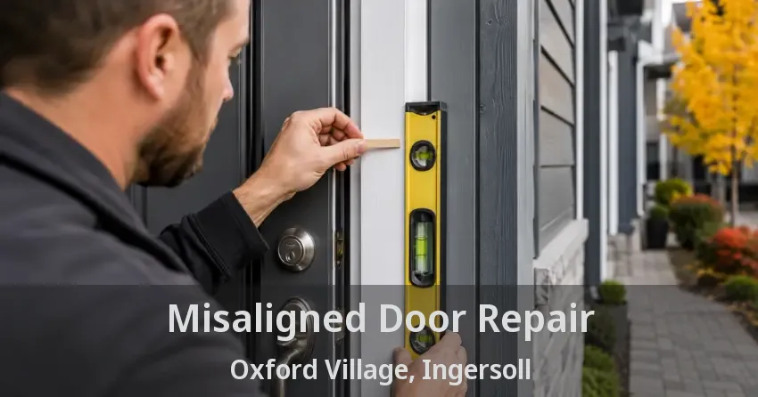 Misaligned Door Repair Oxford Village, Ingersoll - ON