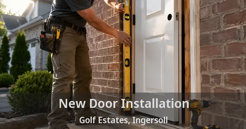 New Door Installation Golf Estates, Ingersoll - ON