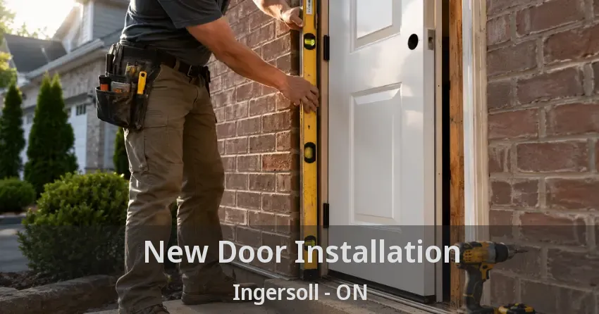 New Door Installation Ingersoll - ON