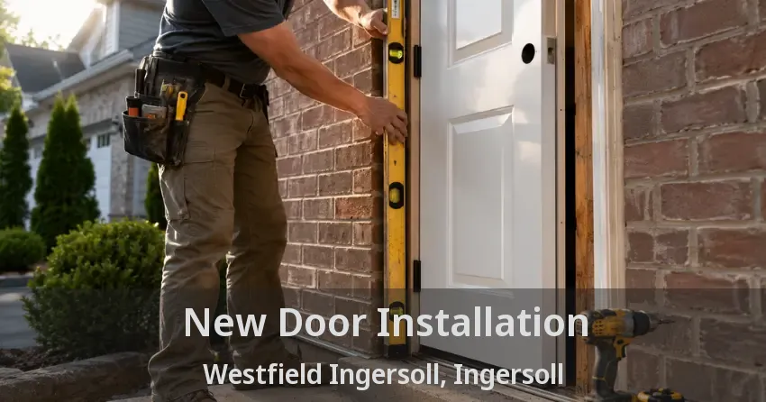 New Door Installation Westfield Ingersoll, Ingersoll - ON