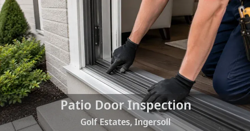 Patio Door Inspection Golf Estates, Ingersoll - ON