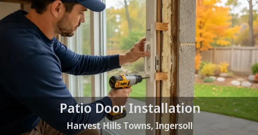 Patio Door Installation Harvest Hills Towns, Ingersoll - ON