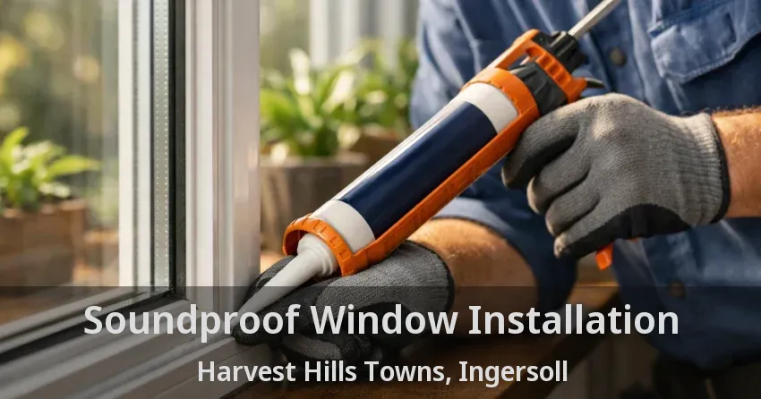 Soundproof Window Installation Harvest Hills Towns, Ingersoll - ON