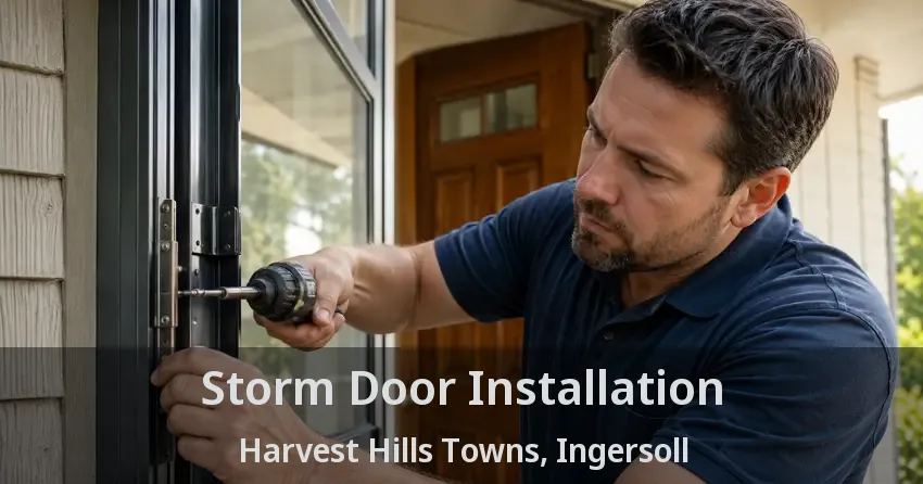 Storm Door Installation Harvest Hills Towns, Ingersoll - ON