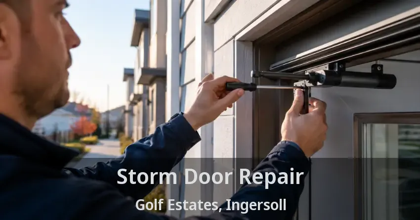 Storm Door Repair Golf Estates, Ingersoll - ON