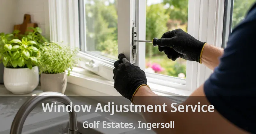 Window Adjustment Service Golf Estates, Ingersoll - ON