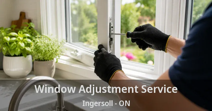 Window Adjustment Service Ingersoll - ON