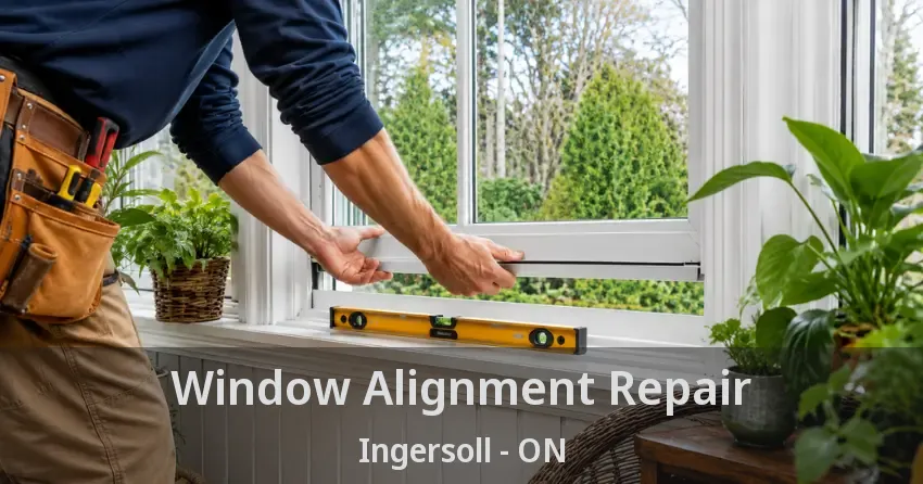 Window Alignment Repair Ingersoll - ON
