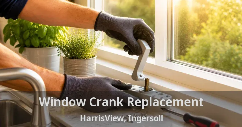 Window Crank Replacement HarrisView, Ingersoll - ON