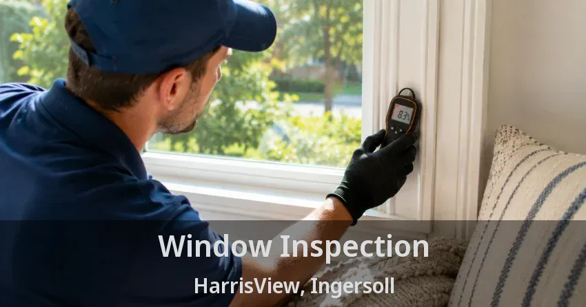Window Inspection HarrisView, Ingersoll - ON