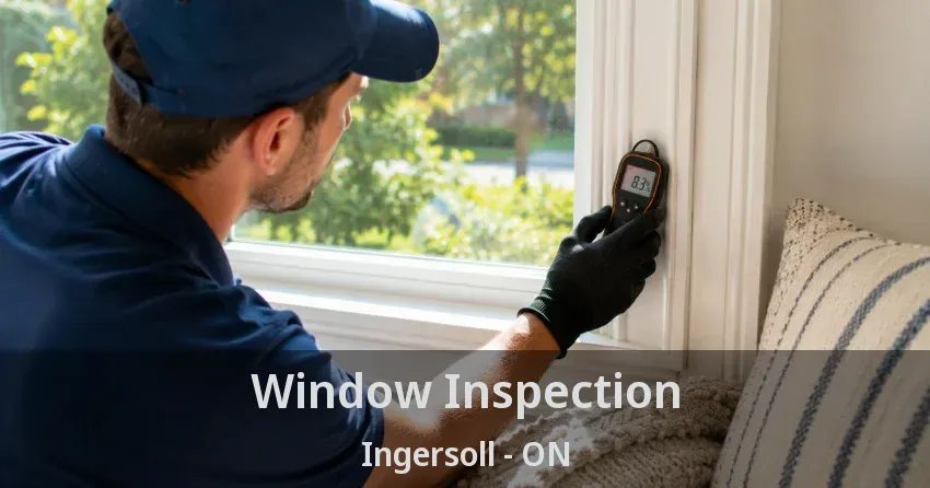 Window Inspection Ingersoll - ON