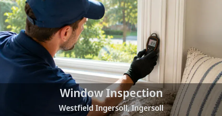 Window Inspection Westfield Ingersoll, Ingersoll - ON