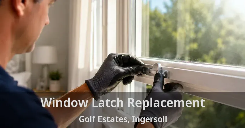 Window Latch Replacement Golf Estates, Ingersoll - ON