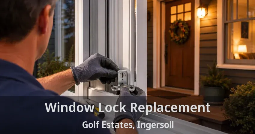Window Lock Replacement Golf Estates, Ingersoll - ON