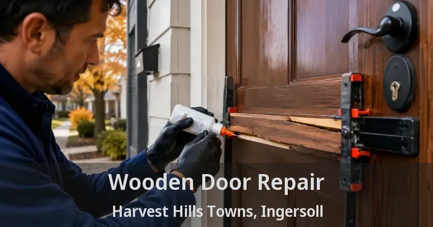 Wooden Door Repair Harvest Hills Towns, Ingersoll - ON