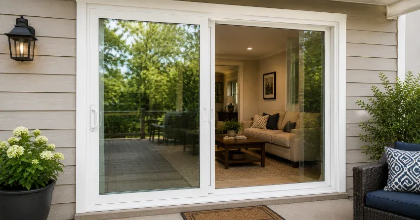 new patio door replacement installed in Ingersoll home