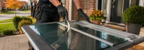 Custom Cut Glass Golf Estates, Ingersoll