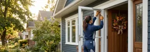 Storm Door Install HarrisView, Ingersoll